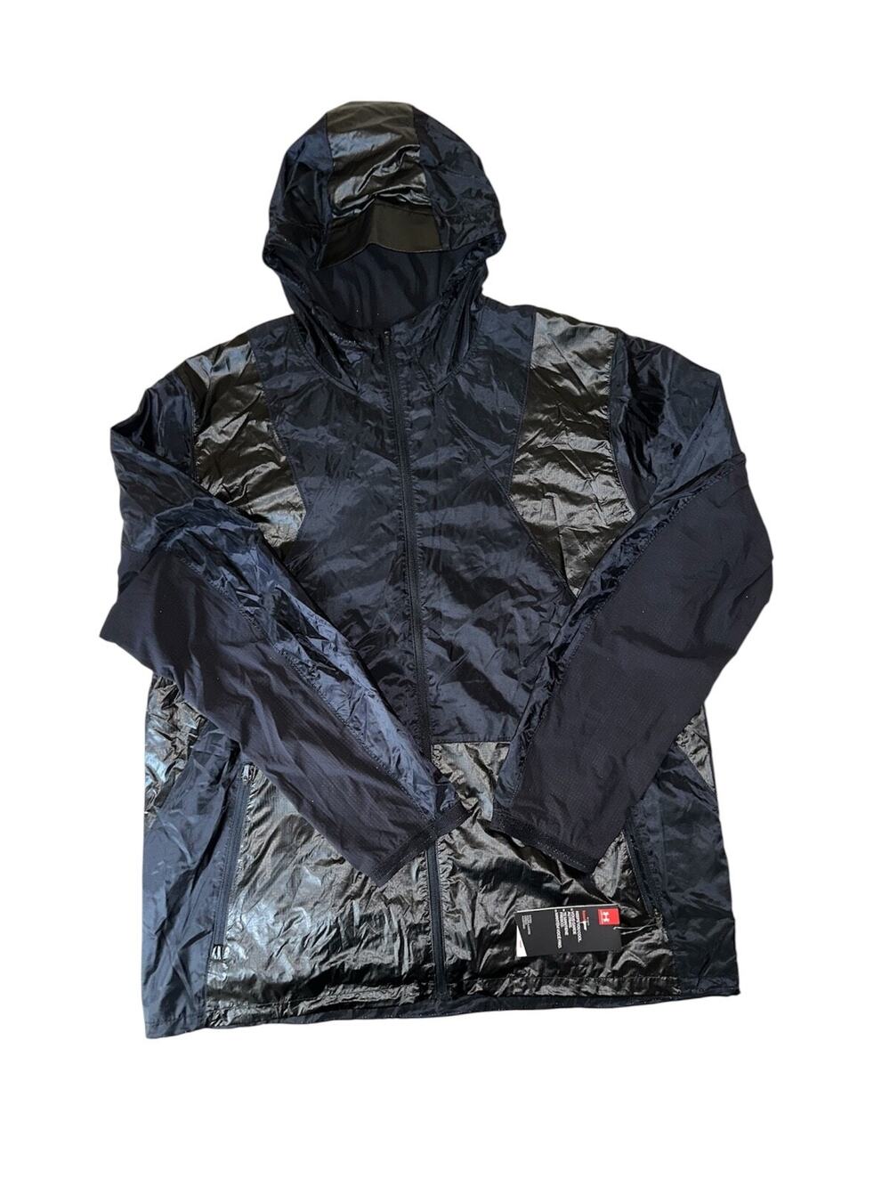 Under Armour UA Perpetual Full Zip Ultralight Windbreaker Jacket Heatgear XXL